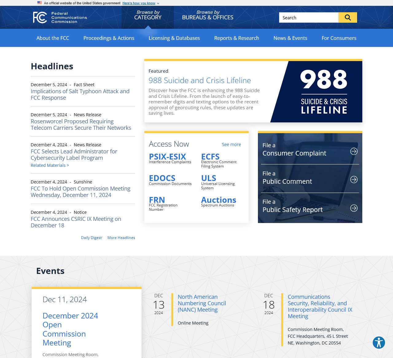 Federal Communications Commission
