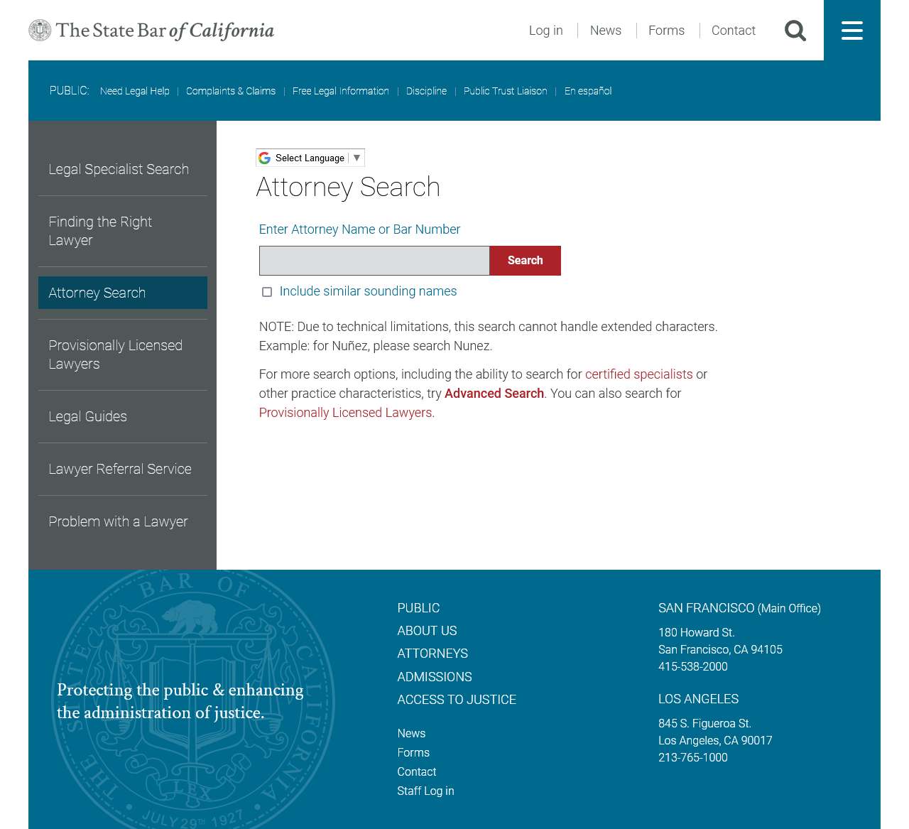 The State Bar of California