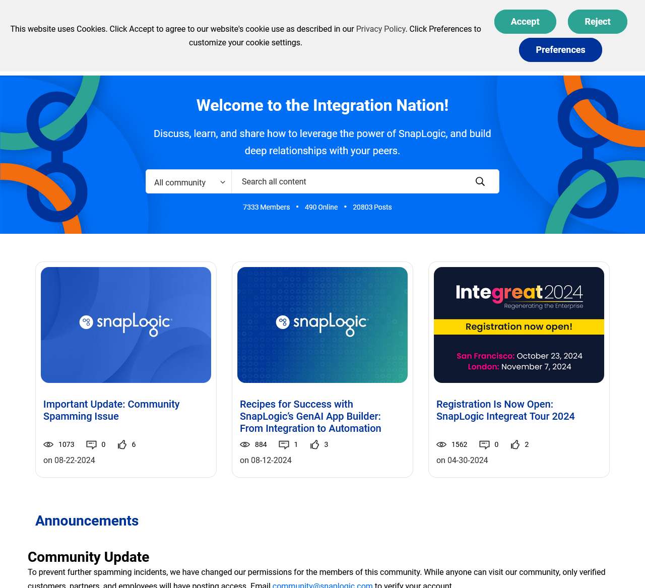 
	SnapLogic - Integration Nation
