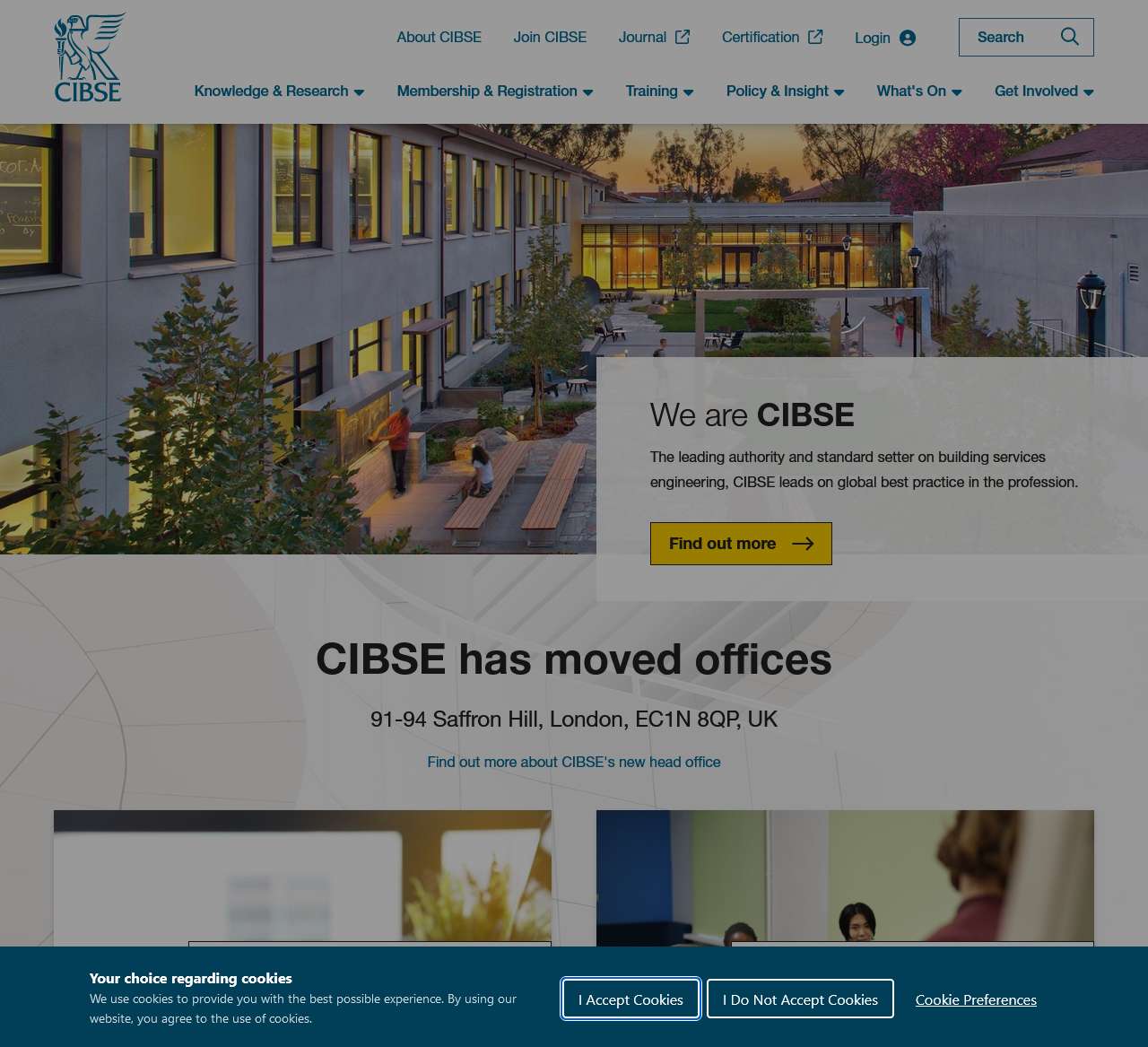 CIBSE - Chartered Institution of Building Services Engineers