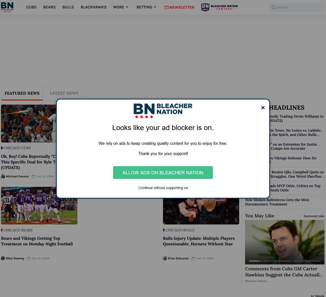 Bleacher Nation