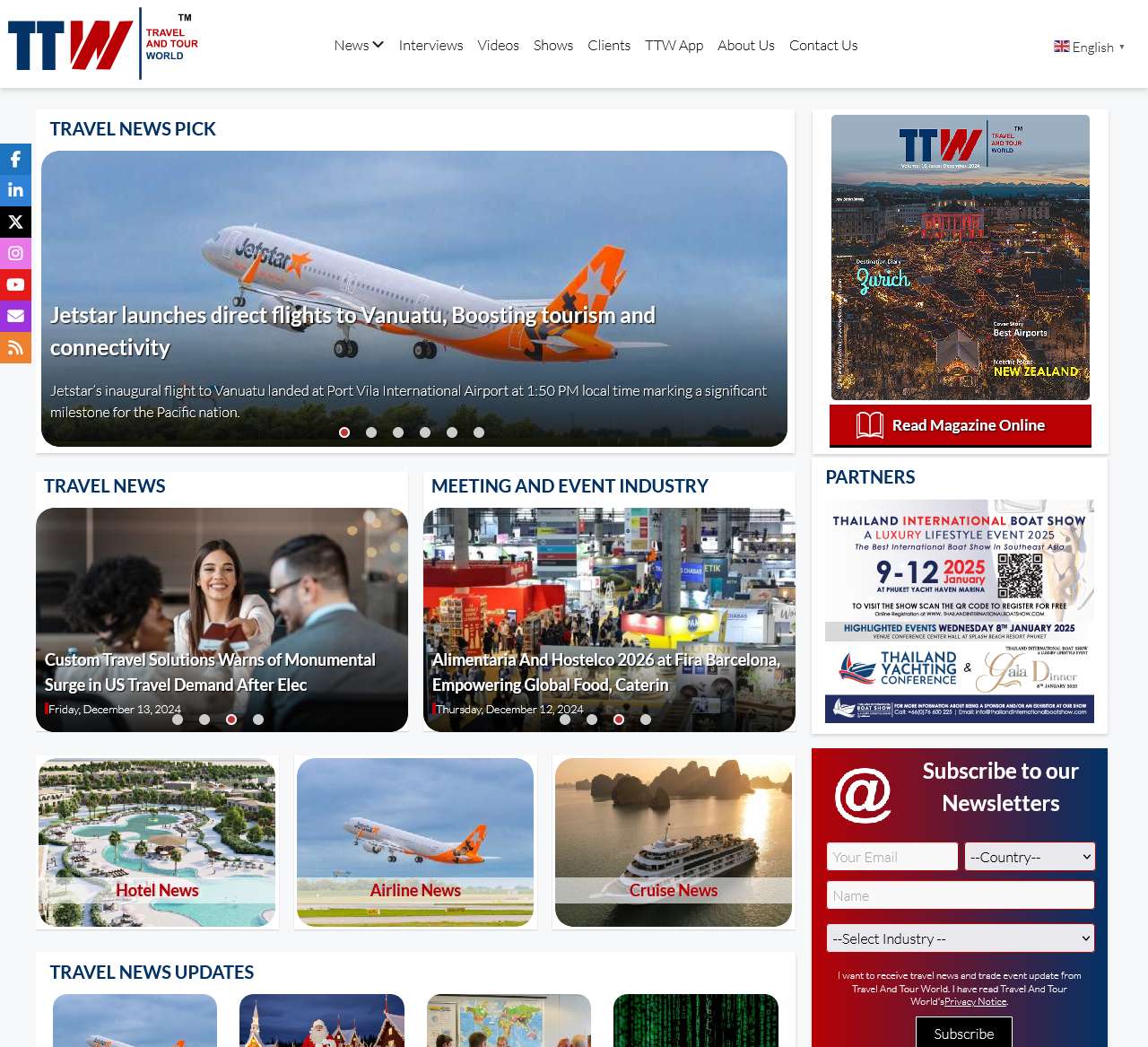 Travel And Tour World