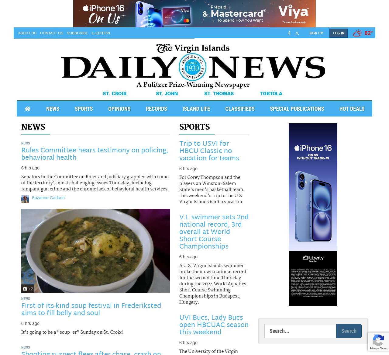 The Virgin Islands Daily News