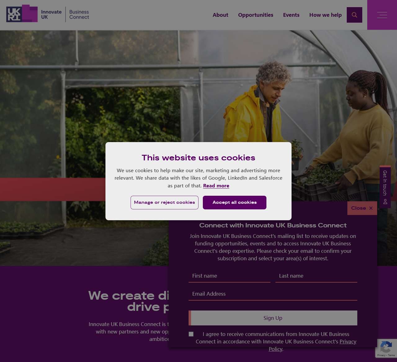 Innovate UK Business Connect