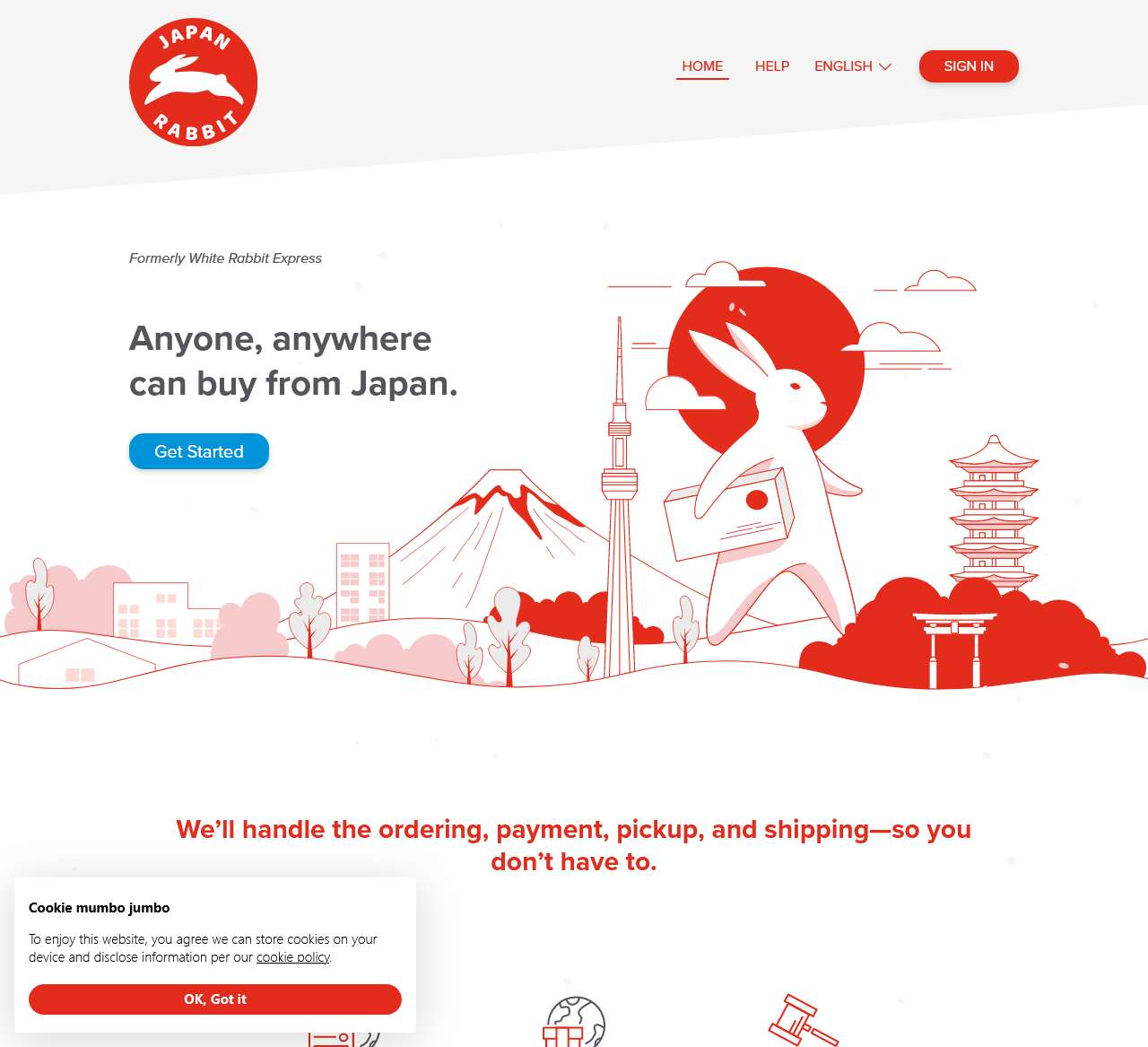 Japan Rabbit | Proxy-buying from Japan